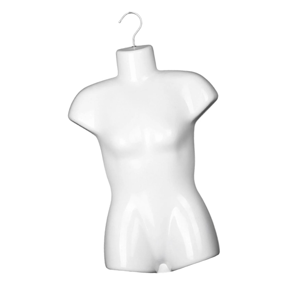 White Torso Mannequin Hanger